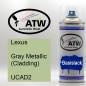 Preview: Lexus, Gray Metallic (Cladding), UCAD2: 400ml Sprühdose, von ATW Autoteile West.